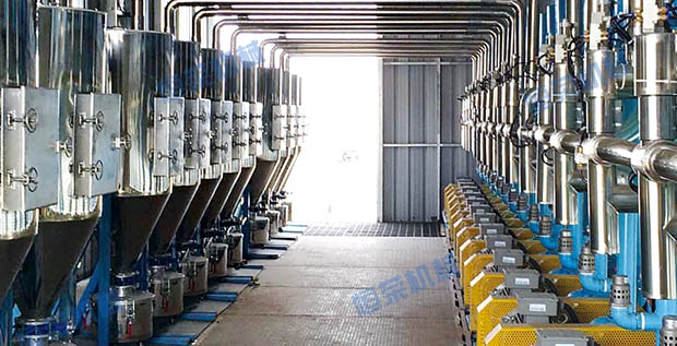 Central feed system case