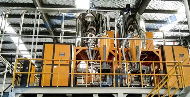 Central feed system case