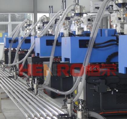 恒榮集中輸送系統(tǒng)可以為注塑車(chē)間帶來(lái)眾多好處